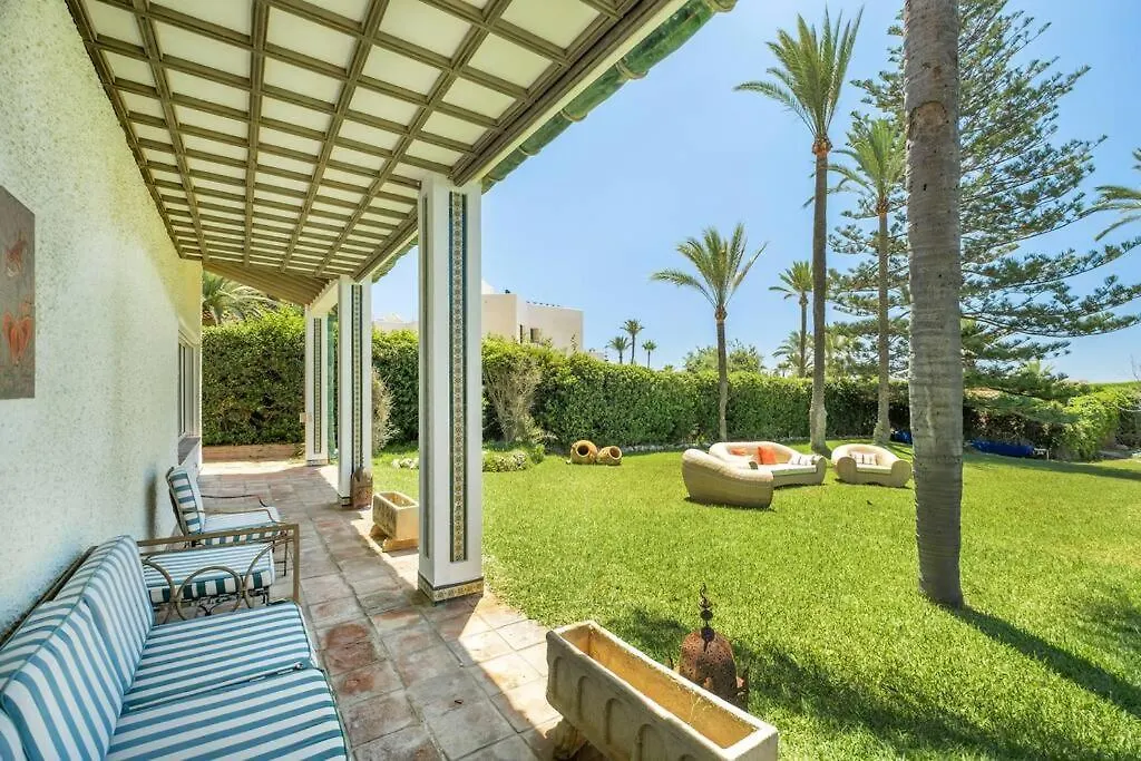Beachfront Andalusian Villa Marbella Spain